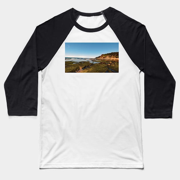 Otter Crest Beach Oregon Baseball T-Shirt by supernova23